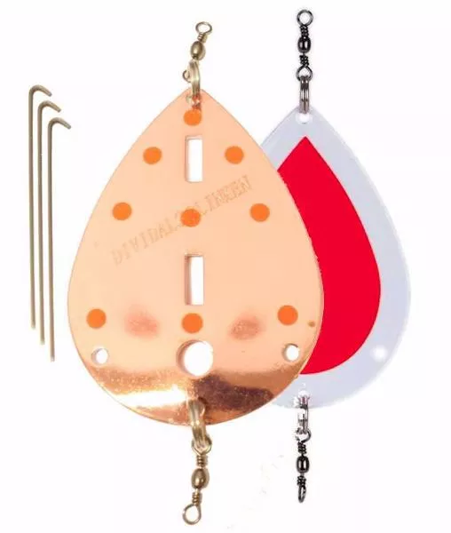 SEEBERG AS DIVIDALSBLINKEN WL KOBBER/ ORANSJE UV 70MM 1 SEEBERG AS DIVIDALSBLINKEN WL KOBBER/ ORANSJE UV 70MM