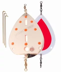 SEEBERG AS Dividalsblinken WL Sølv/Oransje UV 70MM