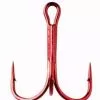 Mustad Ultra Point Treblekrok, Rød