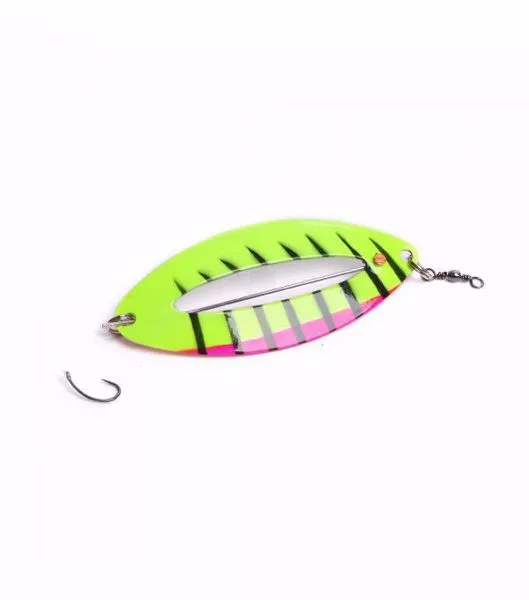 Seeberg AS , SEEBERG Røyeblink Tanabru Grønn/ Rosa/ Sort 85mm 1 Seeberg AS , SEEBERG Røyeblink Tanabru Grønn/ Rosa/ Sort 85mm