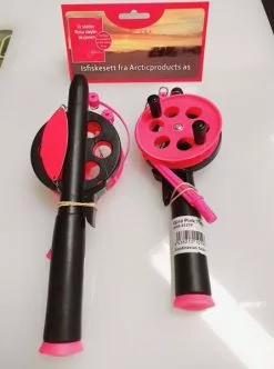 ARCTICPRODUCTS AS Isfiskesett Rosa Sløyfe