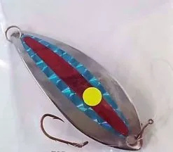 Wiggler AB Røyeblink Skruven Sølv 68mm