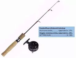 Wiggler AB , Parabolflua Parabolfluas Isfiskesett, Teleskop
