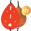 SEEBERG AS Dividalsblinken WL UV Fluo Orange-Perlemor 70 Mm