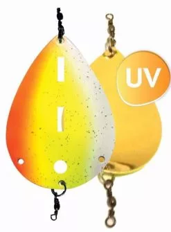 SEEBERG AS Dividalsblinken UV Tricolor Gull 70MM